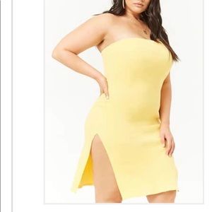 Yellow Tube Dress